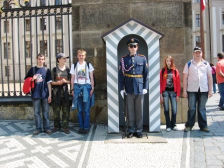 Praha 2008 - s hradní stráží